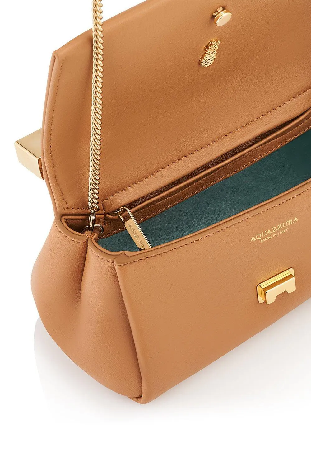 Mini Twist Clutch - Praline