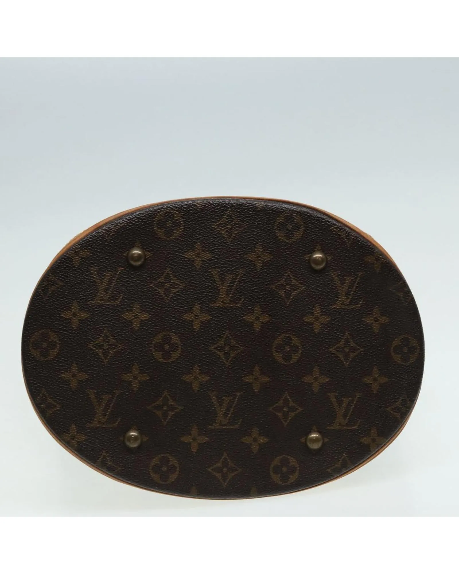 Monogram Canvas Shoulder Bag with Adjustable Strap and Authentic Detailing