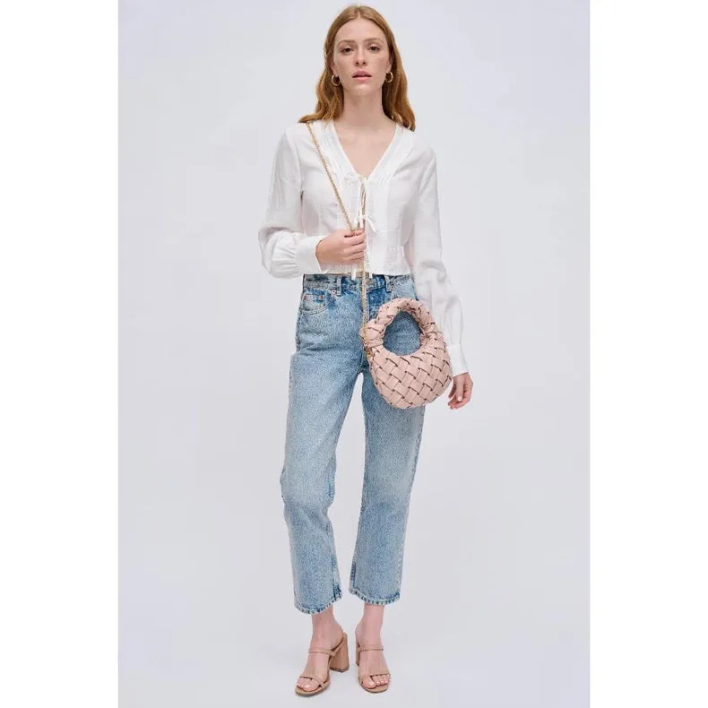 Nadia Woven Crossbody Natural
