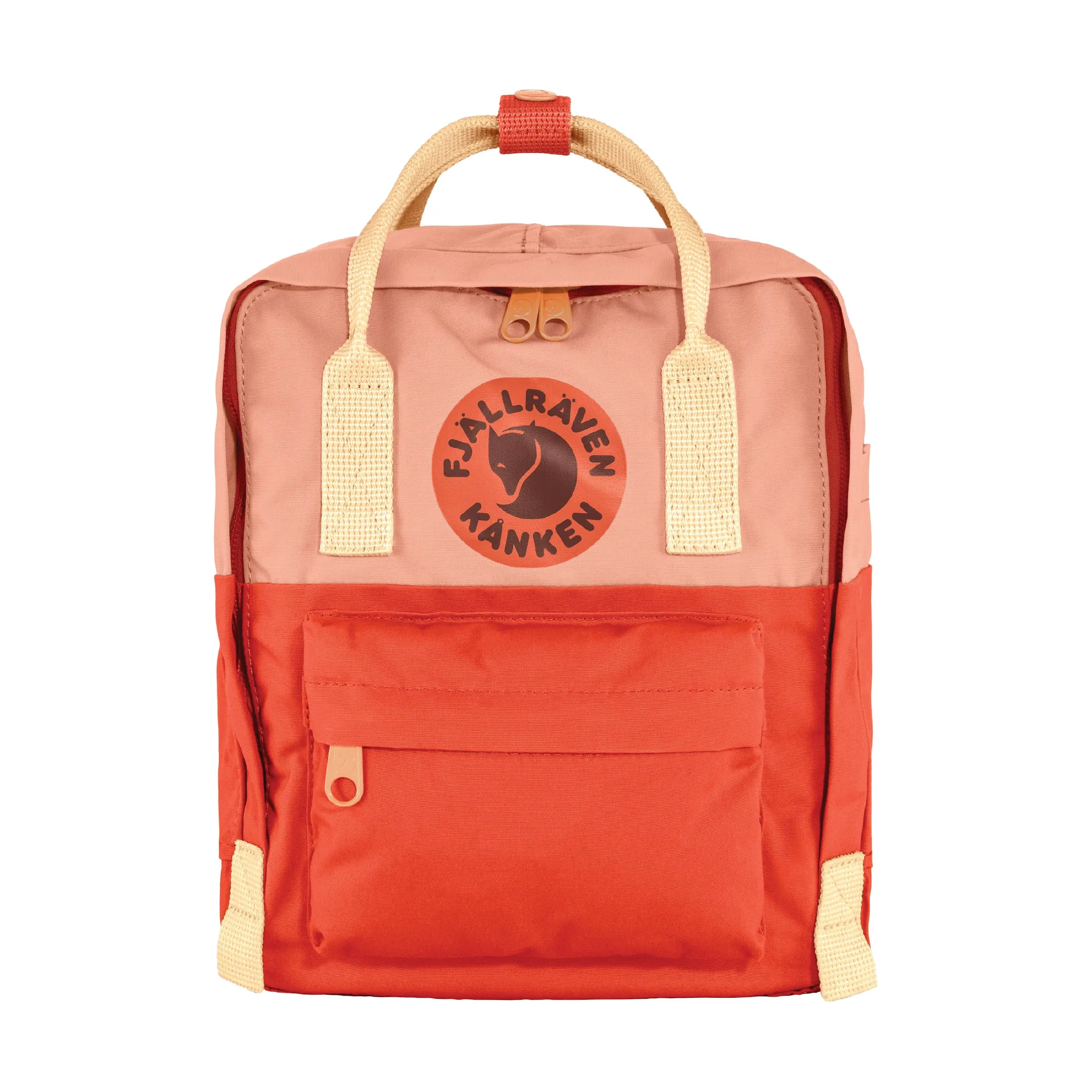 Poppy Fields - Cotton Sky Mini Kanken Art Backpack
