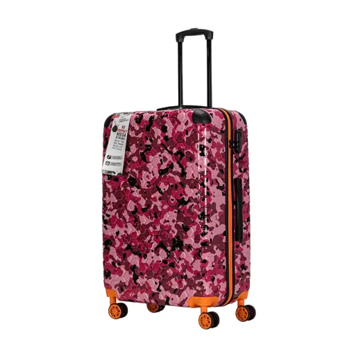 Premium Quality ABS Hard Shell Urban Camouflage Print Spinner Suitcase with Built in Lock - 32 Inch