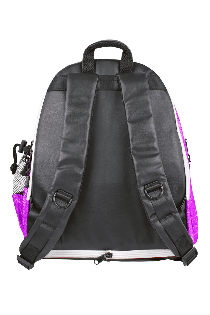 Purple Glitter Backpack