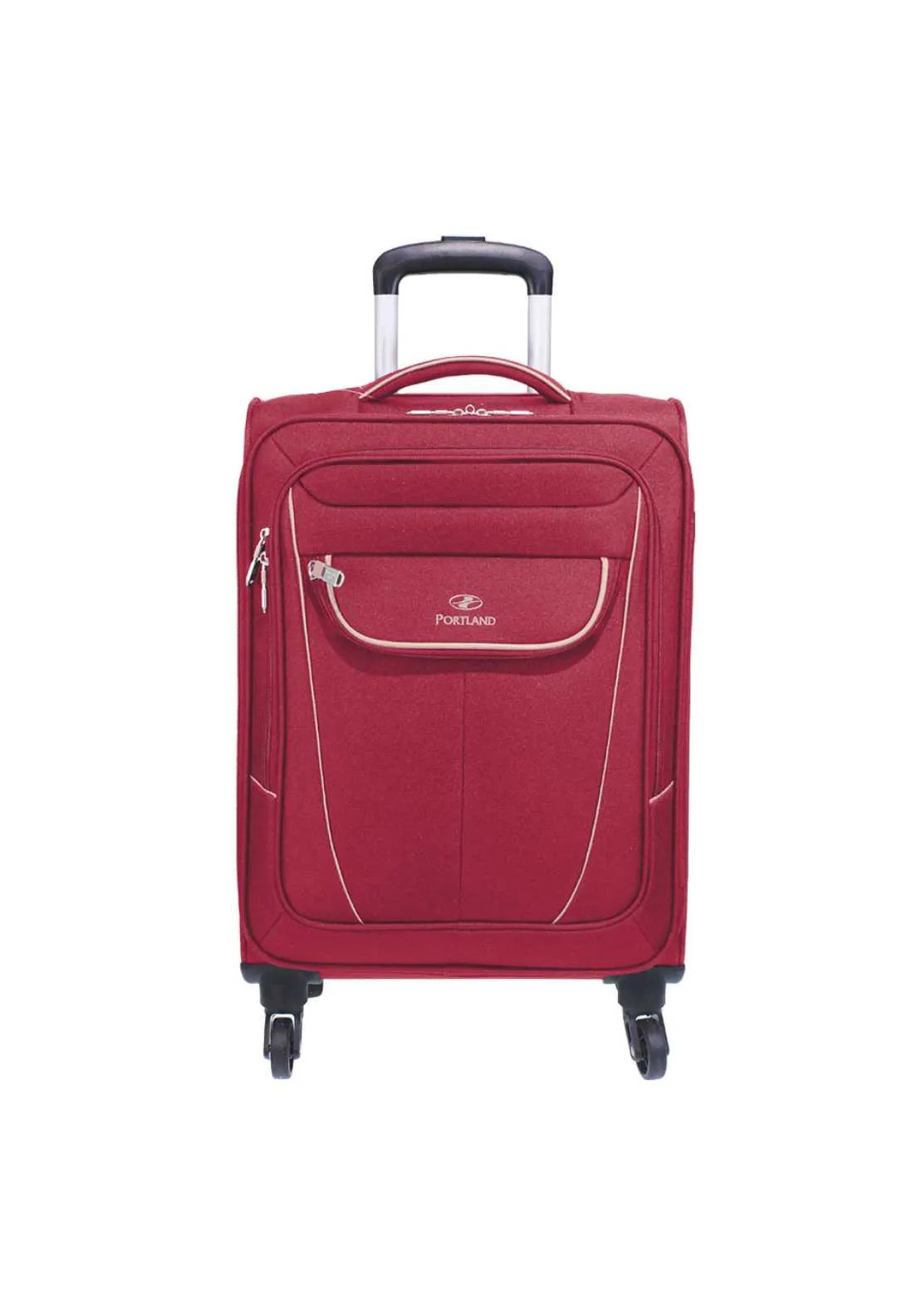Red Orlando Soft Shell Luggage - Red