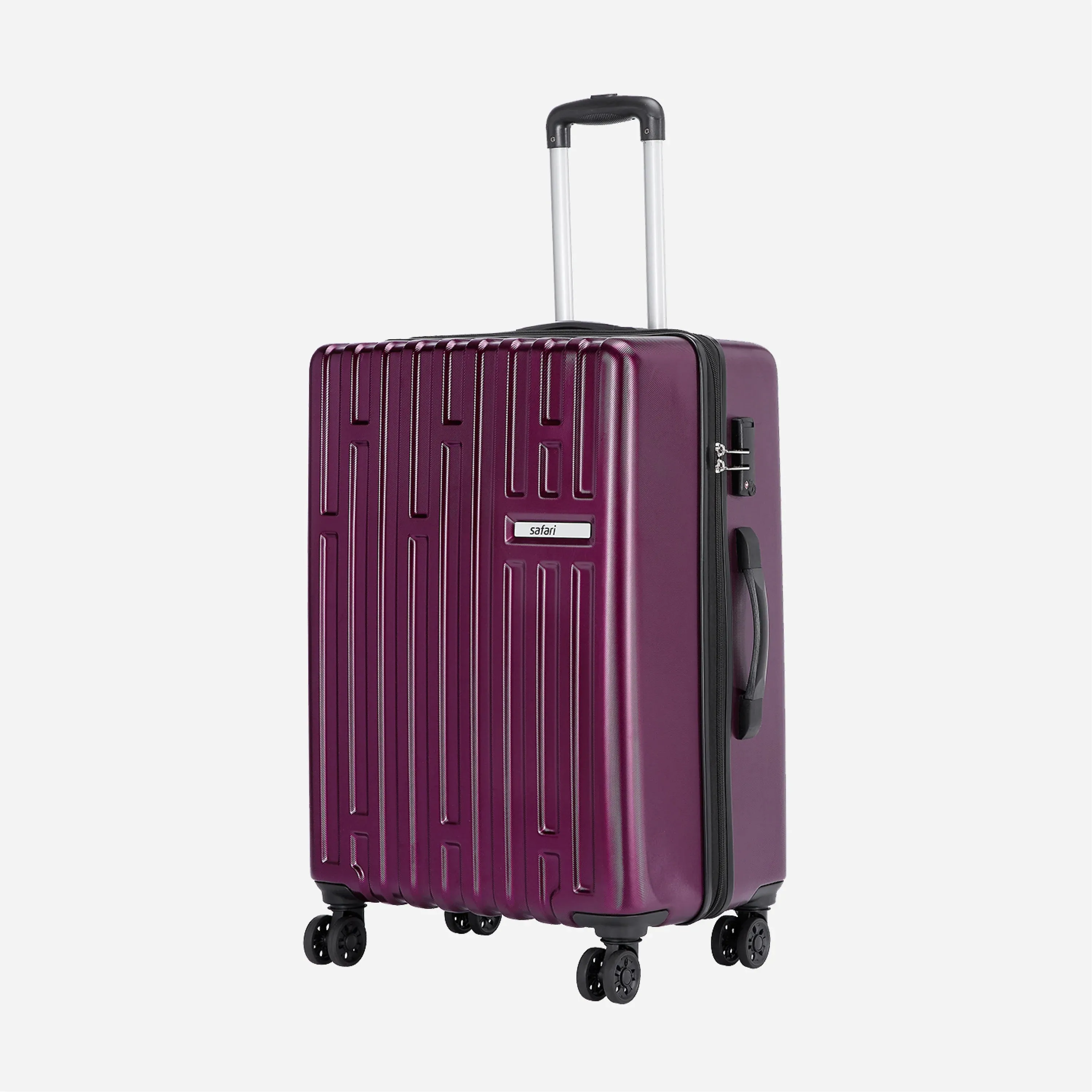 Safari Cargo Neo Carry on Trolley Bag with TSA lock and Dual Wheels