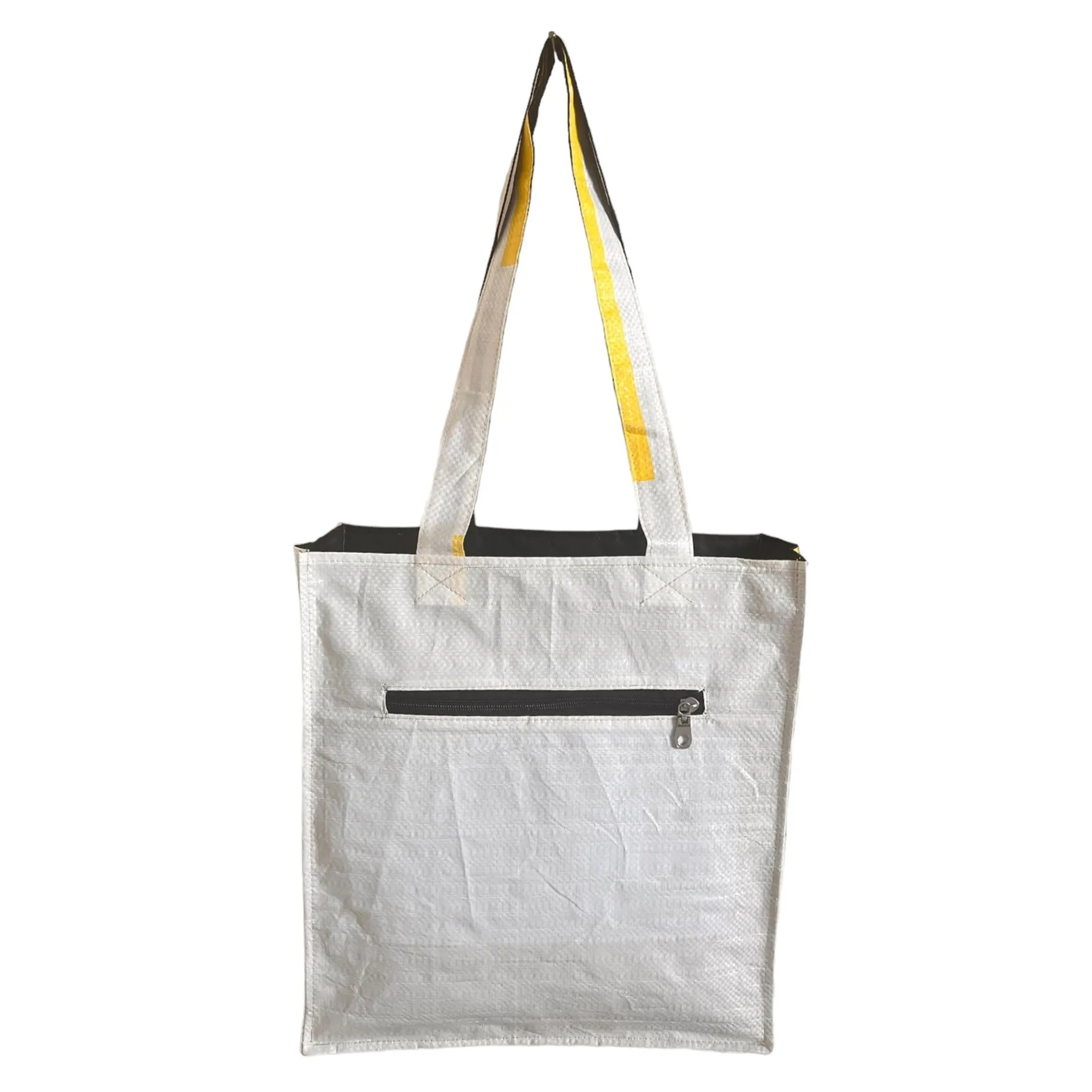 Shoulder tote bag with animal prints
