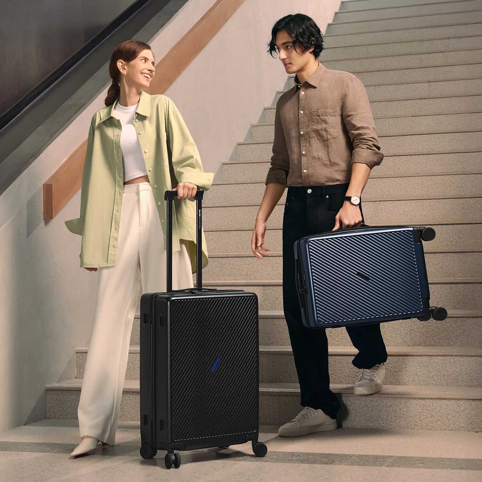 SLASH DIY Hard Shell Suitcase 20”Carry On 24”/28” Check In Luggage