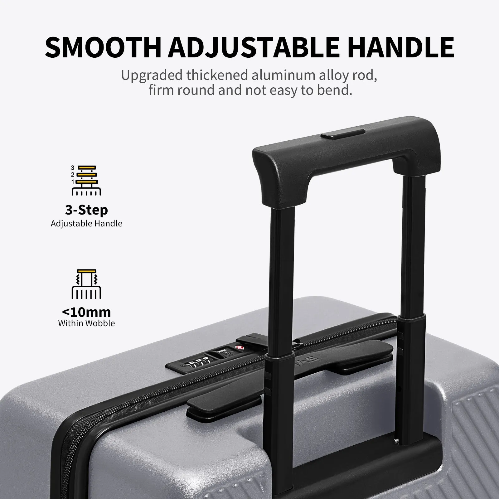 SLASH DIY Hard Shell Suitcase 20”Carry On 24”/28” Check In Luggage