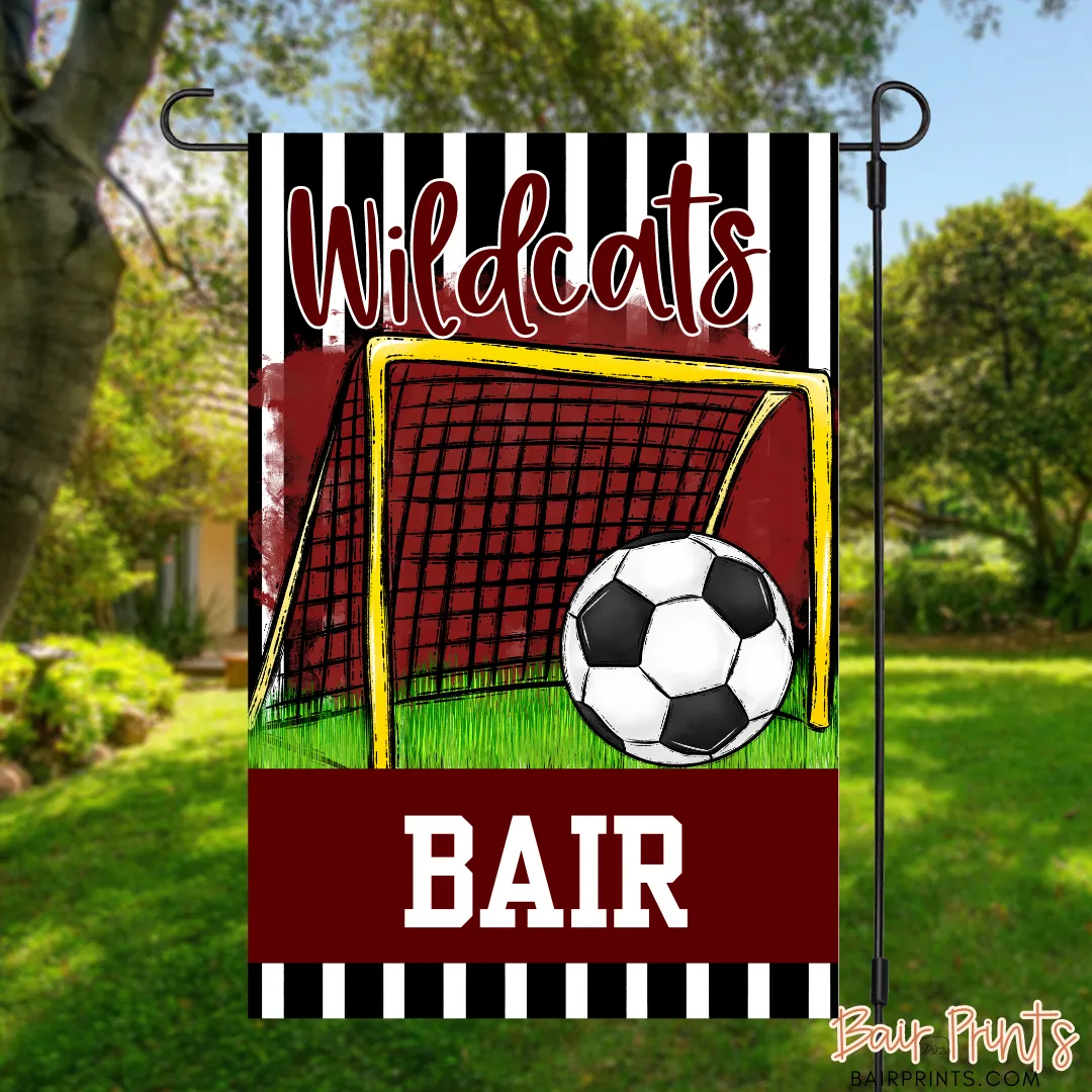 Soccer Garden Flag