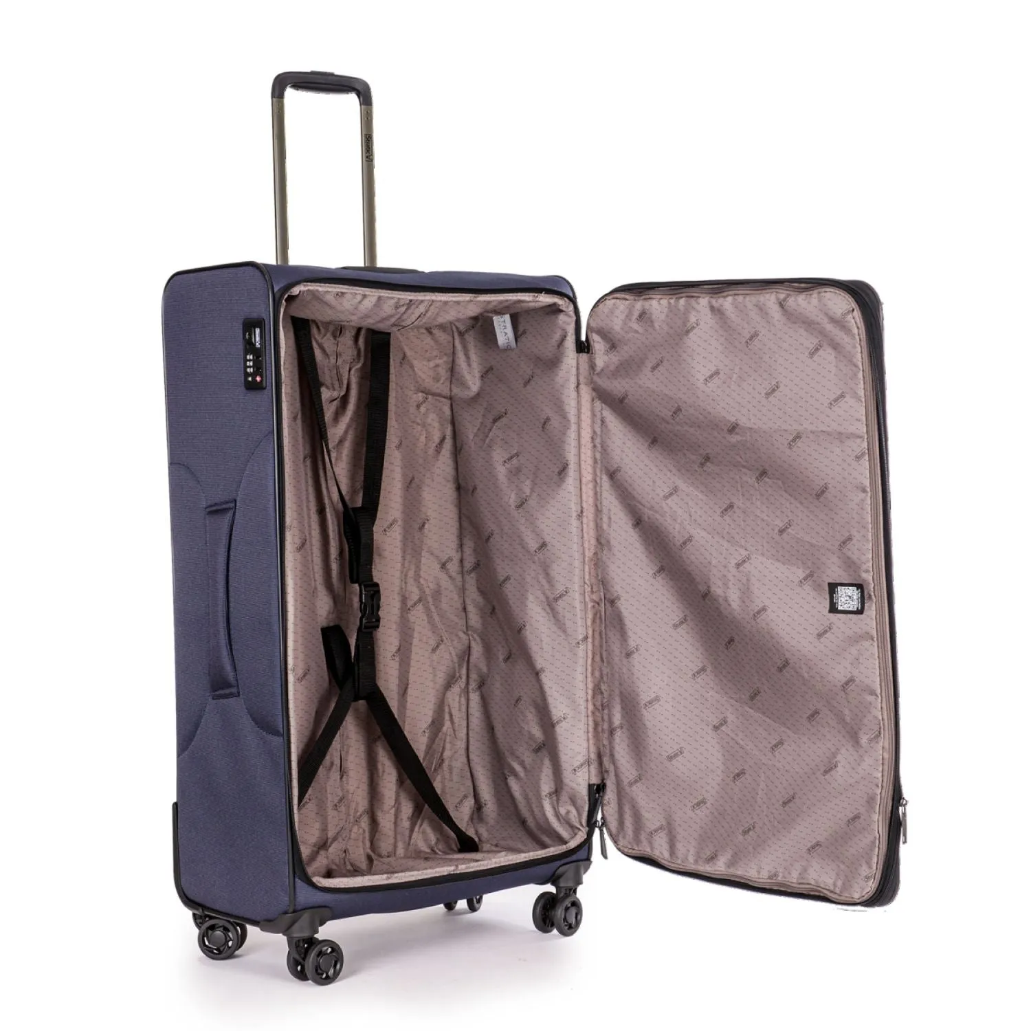 Stratic Bendigo Light   Suitcase L With Front Access Opening