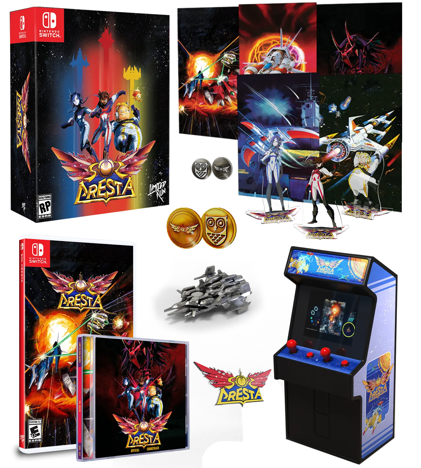 Switch Limited Run #141:  SOL CRESTA Dramatic Edition Collector's Package