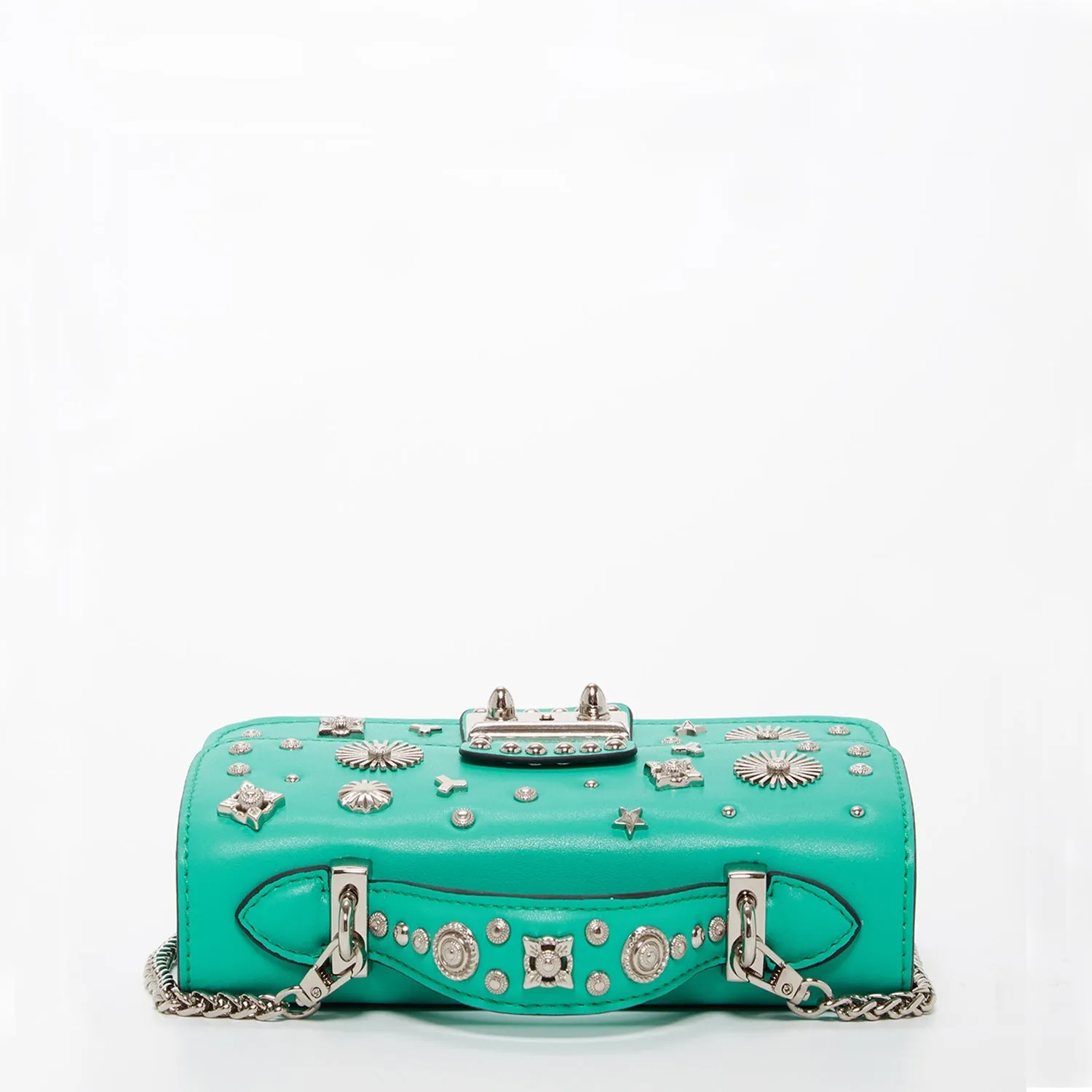 The Hollywood Green Purse with Studs