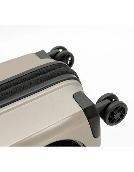Tosca - Space X 29in Large dual opening Suitcase - Champagne