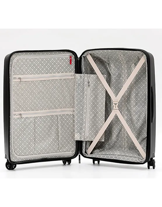 Tosca - Space X 29in Large dual opening Suitcase - Champagne