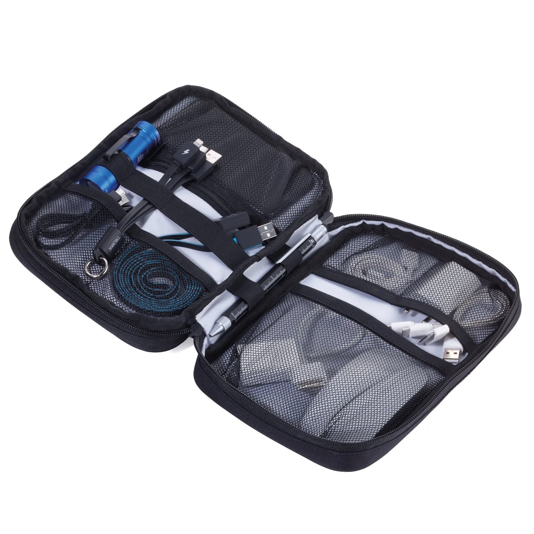 Troika Connected Soft Shell Tech Accessory Organizer