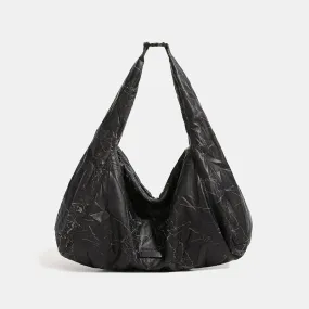 UAKISS  -  New Dumpling Crescent Armpit Bag for Women burst Bags Large Capacity Shoulder Bags PU Leather Crossbody Bags Purs Dumpling