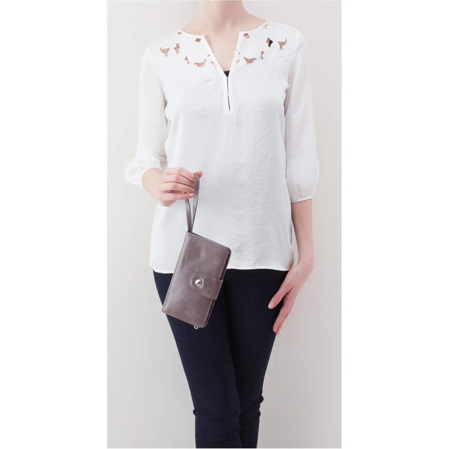 Women's Hobo Danette Granite Leather