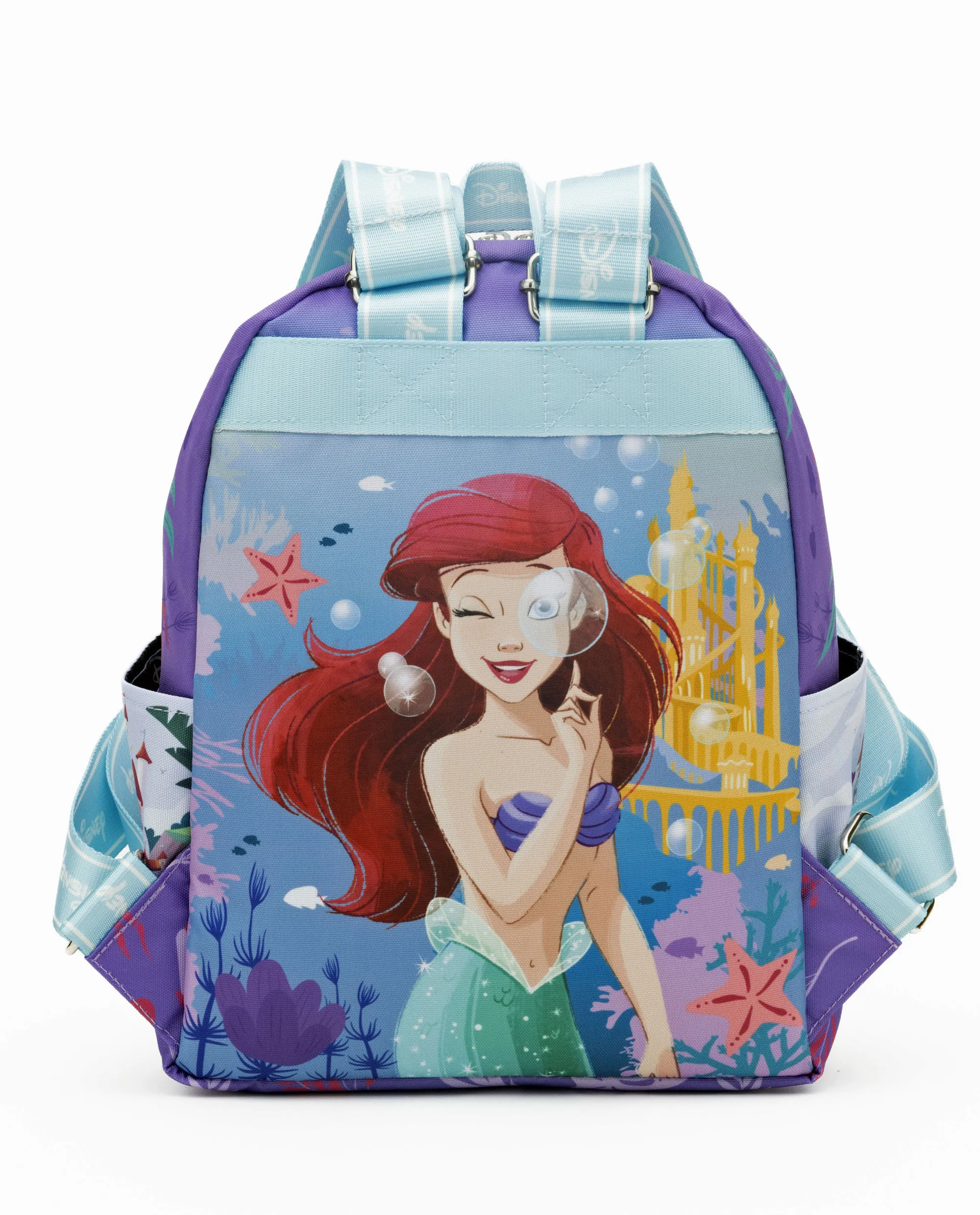 WondaPOP - Disney - The Little Mermaid - Daypack Junior Nylon (13 inch) Mini Backpack
