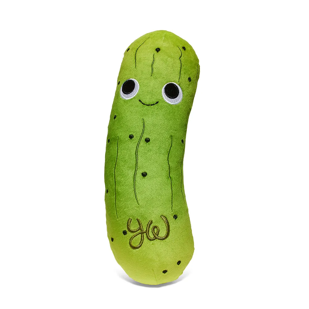 Yummy World Crunchy Pickle in a Bag 10" Interactive Plush