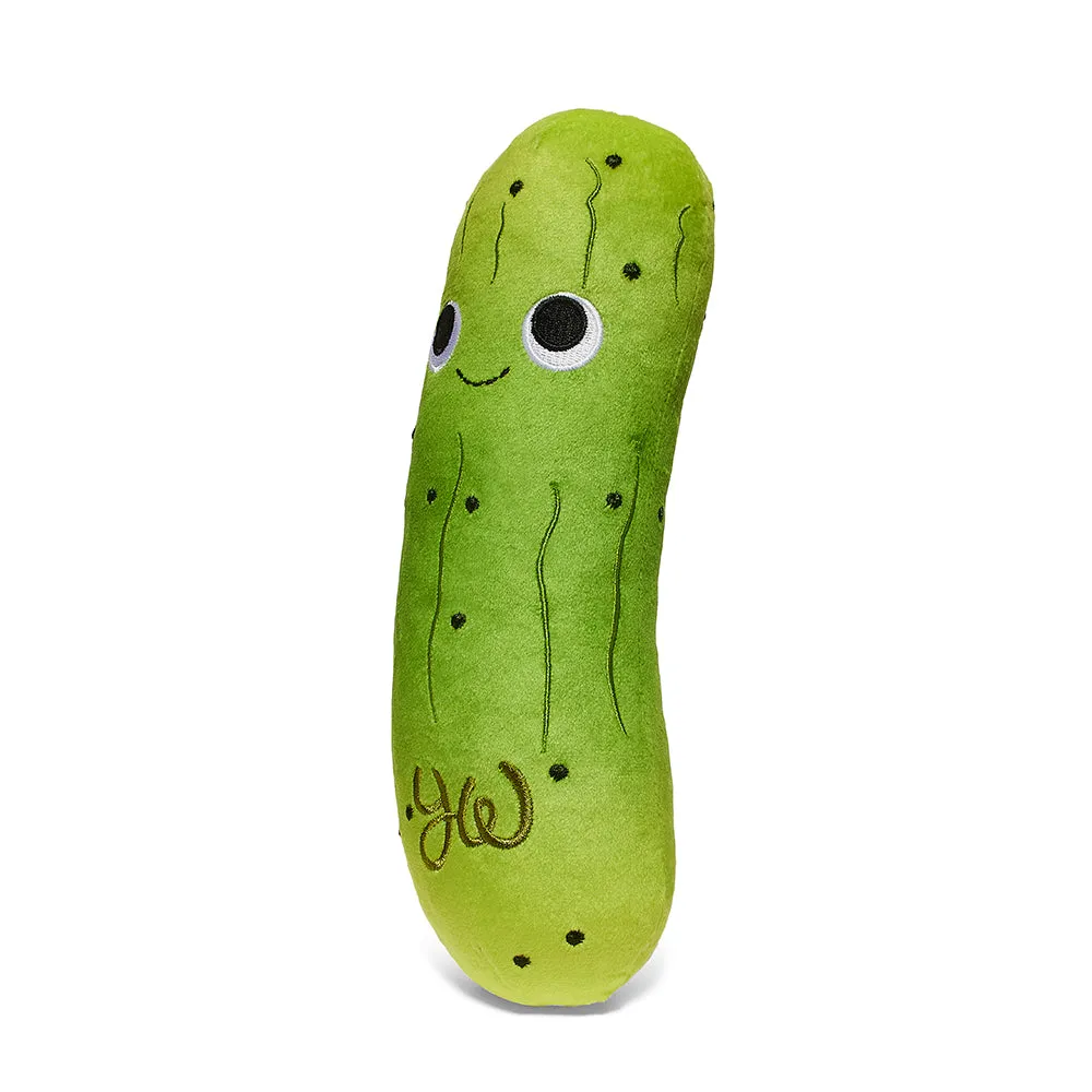 Yummy World Crunchy Pickle in a Bag 10" Interactive Plush